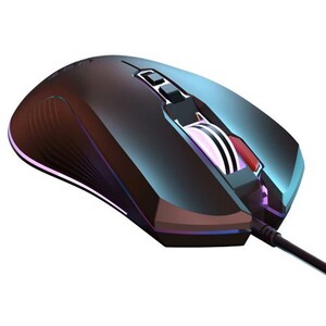 نمای جانبی موس XO-M3 با طراحی مشبک