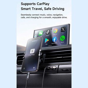 کابل کارپلی سوپر فست شارژ دو سر تایپ سی 100 وات 5 آمپر 1.2 متری مک‌دودو