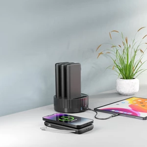 داک شارژ پاوربانک بی سیم وایرلس مگنتی مگ‌ سیف ایستگاه شارژ پاورولوژی