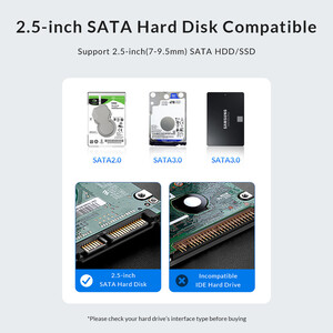 باکس هارد درایو 2.5 اینچی اوریکو