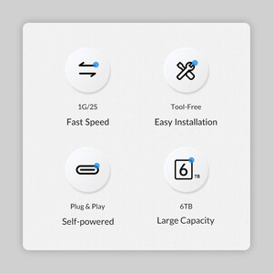 باکس هارد درایو 2.5 اینچی اوریکو