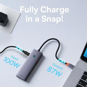 آداپتور تایپ سی 7 پورت بیسوس