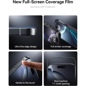 خرید گلس تمام صفحه شیشه ای آیفون 17 پرومکس جویروم