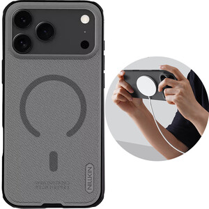 قاب مگ‌سیف گوشی آیفون 17 پرومکس نیلکین Nillkin Super Frosted Shield Pro Magnetic