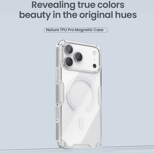 بهترین قاب مگنتی شفاف گوشی آیفون 17 پرو مکس نیلکین