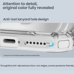 قیمت قاب مگنتی شفاف گوشی آیفون 17 پرو مکس نیلکین با کیفیت