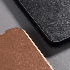 فروش قاب کلاسوری چرمی آیفون 17 پرومکس نیلکین