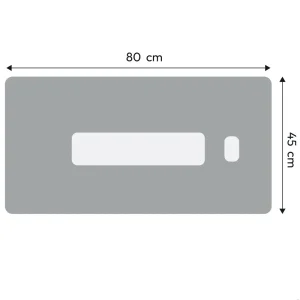 موس پد و دسک‌مت چرمی سایز بزرگ 80*45 سانتی‌مترmanner