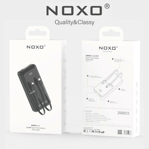 پاوربانک نوکسو مدل PN-2 ظرفیت 20 هزار میلی آمپر ساعت