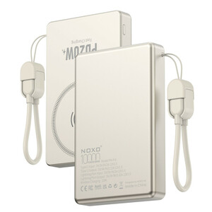 پاوربانک بی سیم 20 وات نوکسو مدل pn6 PD Wireless ظرفیت 10000 میلی‌آمپر ساعت