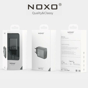 شارژر دیواری 67 وات سه پورت نوکسو مدل CHN-P-2