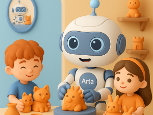 دستهای خلاق٢- ( ٧-٩ سال)- دوره مبتدی