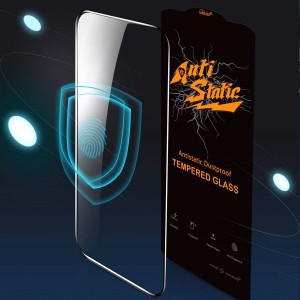 محافظ صفحه نمایش گلس مدل آنتی استاتیک  گوشی  iphone 13