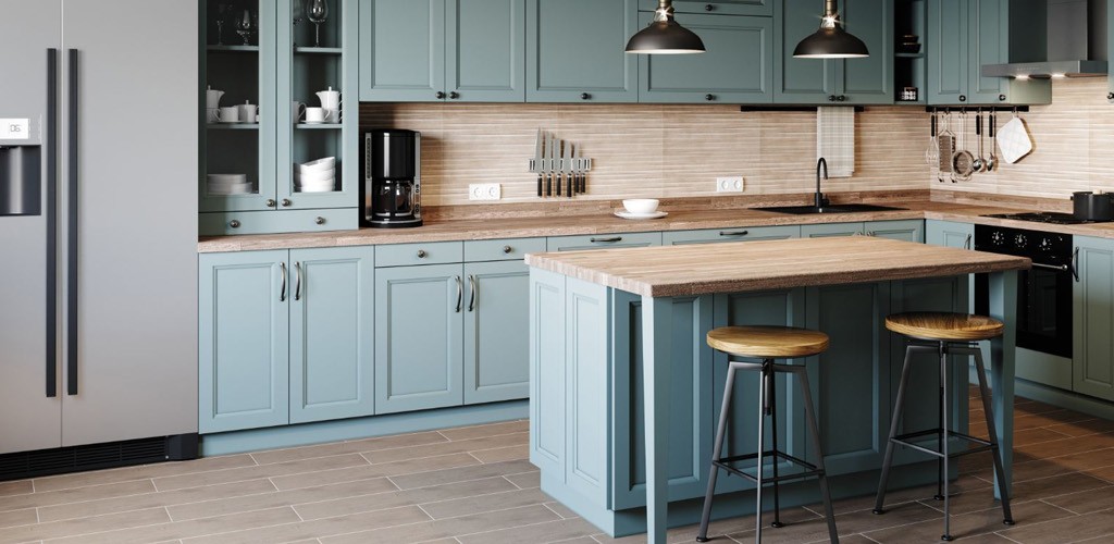 نحوه دکوراسیون آشپزخانه اپن به سبک مدرن