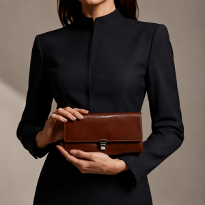 کیف دستی و دوشی زنانه چرم طبیعی مدل النا