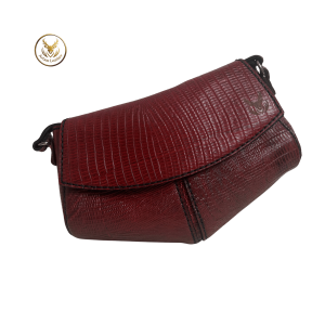کیف دوشی زنانه چرم طبیعی مدل مهتاب کد 01