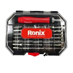 ست سر پیچ گوشتی رونیکس جغجغه ای 37 عددی مدل RH-2719