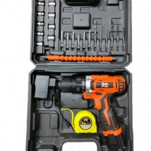 دریل دو سرعته 25 پارچه بیست (DC12)