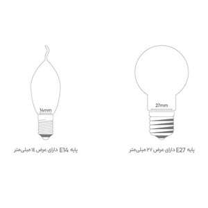 لامپ LED بروکس 10 وات مهتابی مدل A60 پایه E27 کارتن 100 عددی