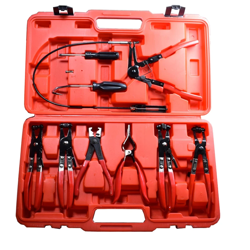 مجموعه 9 عددی انبر بست شلنگ ال کا تولز مدل A4013