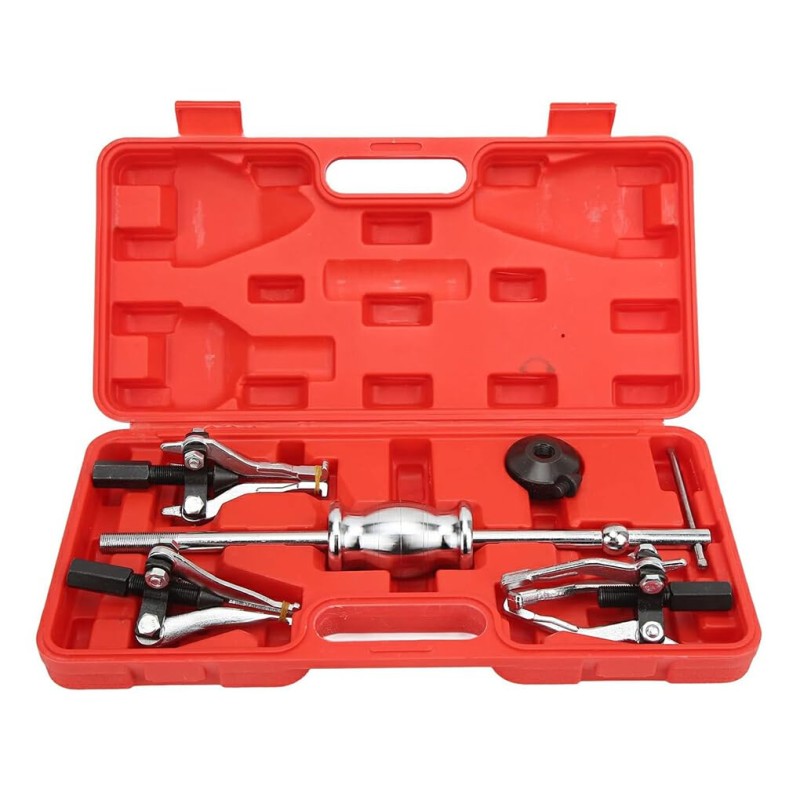 جعبه کامل پولی کش و کنس درآور به همراه ضربه زن الکاتولز LKTOOLS مدل J1011