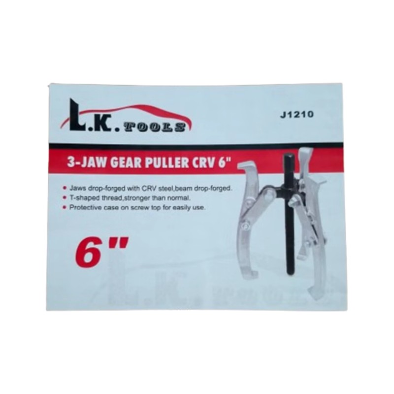 پولی کش سه شاخ داخل و خارج 6 اینچ LK کد J1210