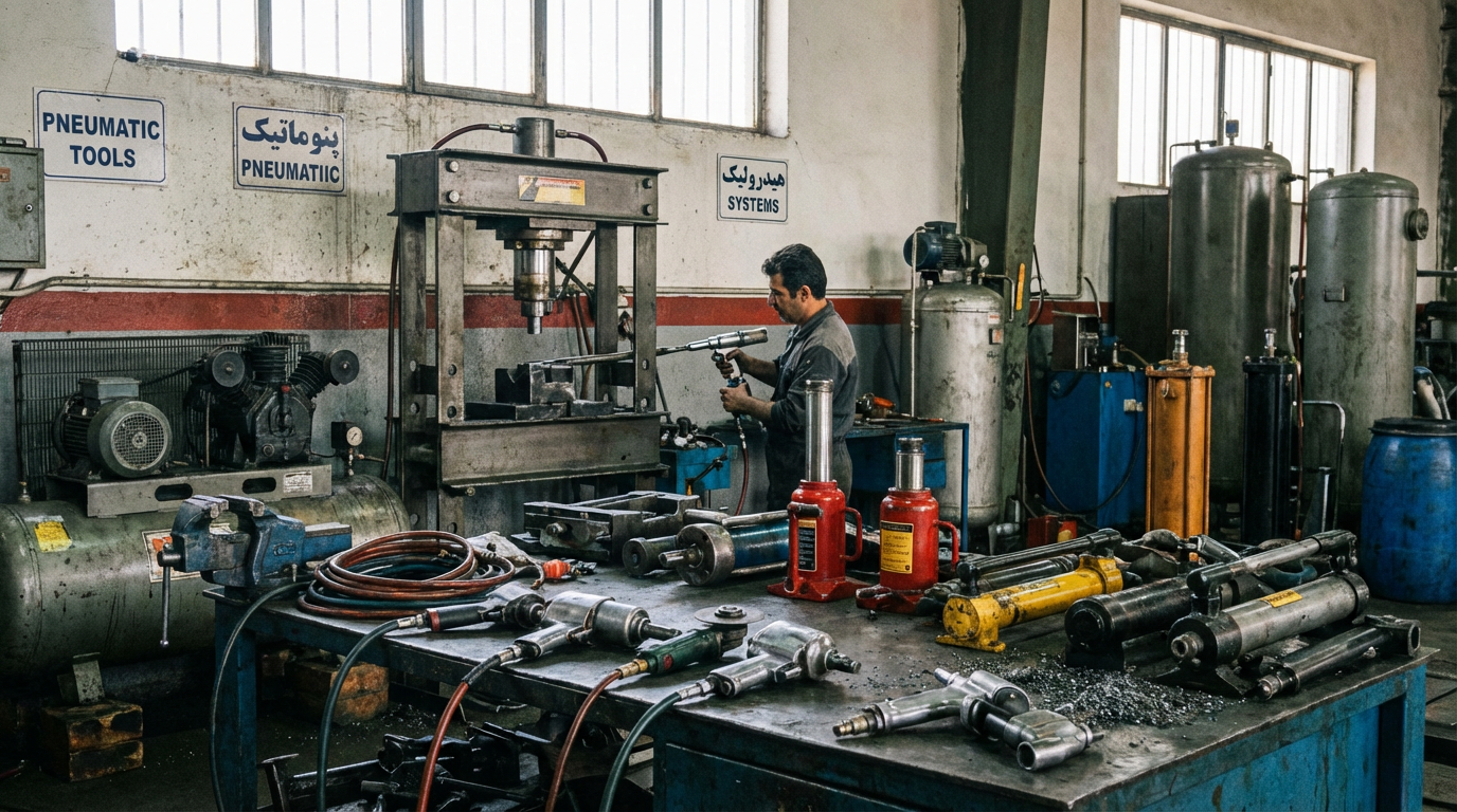 ابزارهای پنوماتیک و هیدرولیک