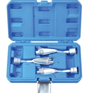کیت آچار انژکتور چپقی ۲/ ۱ درایو ۱۴-۱۷-۱۹ میلیمتر برند LK مدل A3050