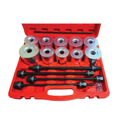ست 27 عددی ابزار مخصوص بوش طبق و سیبک درآر و جازن روکار کلیه خودروها AS TOOLS مدل 6033