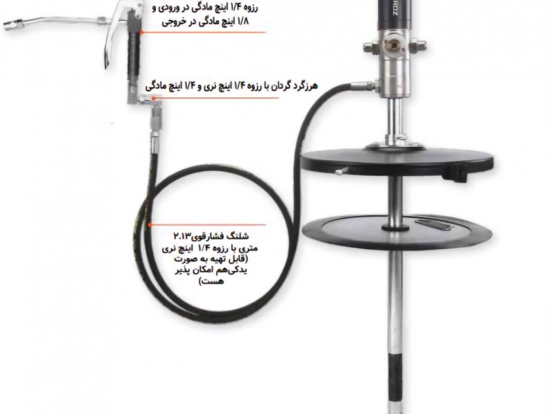 گریس پمپ سر بشکه ای چیست و مزایای خرید آن؟