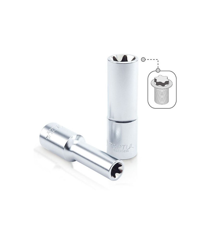 بکس E20 بلند 1/2 تاپ تول TOPTUL کد BAEH1620