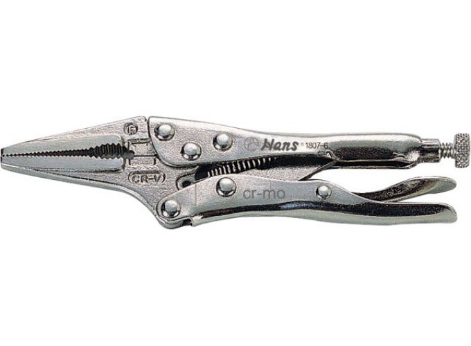 انبر قفلی دم باریک 9 اینچ هنس HANS مدل 1807-09