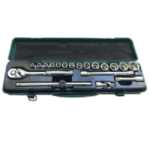 جعبه بکس 19 پارچه 3/8 هنس مدل 3619MKR