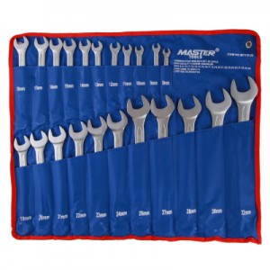 مجموعه 22 عددی آچار یکسر تخت یکسر رینگی مستر تولز مدل MT110-22