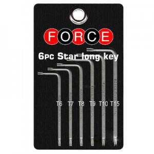 ست 6 عددی آچار ستاره ای بلند برند فورس مدل FORCE 50621L
