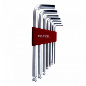 ست 7 عددی سری آچار آلن سرگرد برند فورس مدل FORCE 5072LB