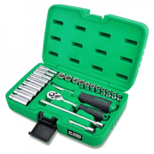 جعبه بکس 24 پارچه 1/4 تاپ تول (TOPTUL) مدل GCAI2403