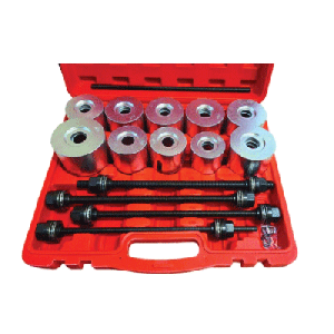 ست 27 عددی ابزار مخصوص بوش طبق و سیبک درآر و جازن روکار کلیه خودروها AS TOOLS مدل 6033
