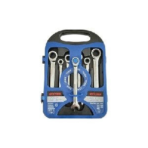 مجموعه 7 عددی آچار یکسر تخت یکسر جغجغه ای یوف مدل CRV72T