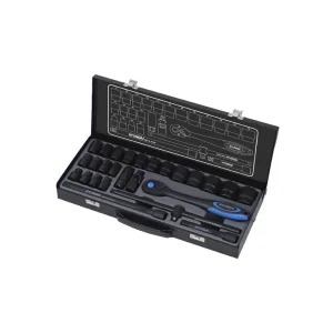 جعبه بکس هیوندای مدلHT-9126  مجموعه 56 عددی