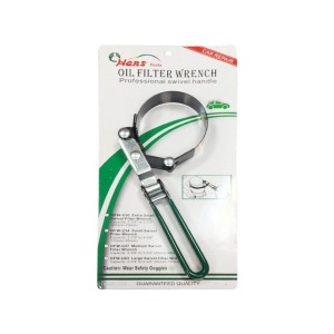 آچار فیلتر روغن سایز 120 تا 134 میلیمتر تسمه ای دسته چرخان هنس HANS مدل OFW-U54