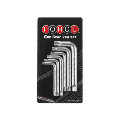 ست 6 عددی آچار آلن ستاره ای فورس مدل 5063 FORCE