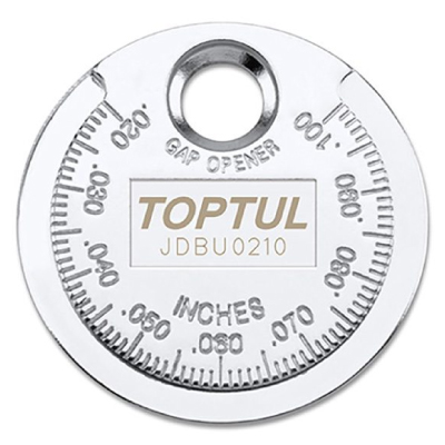 گیج تنظیم دهانه شمع موتور تاپ تول TOPTUL مدل JDBU0210
