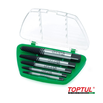 ست 5 عددی قلاویز چپ گرد دنده ریز تاپ تول-TOPTULمدل JGAW0501