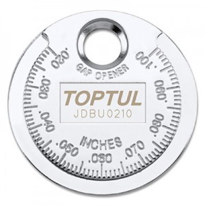 گیج تنظیم دهانه شمع موتور تاپ تول TOPTUL مدل JDBU0210