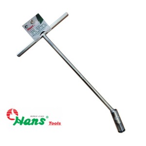 آچار بکس شمع دسته دار سایز 16 صلیبی T تی شکل هنس HANS مدل 1305-15M16
