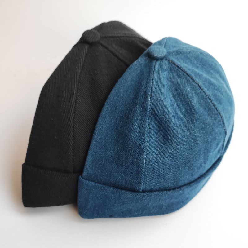 کلاه  داکر جین ساده | ضخیم مناسب پاییز