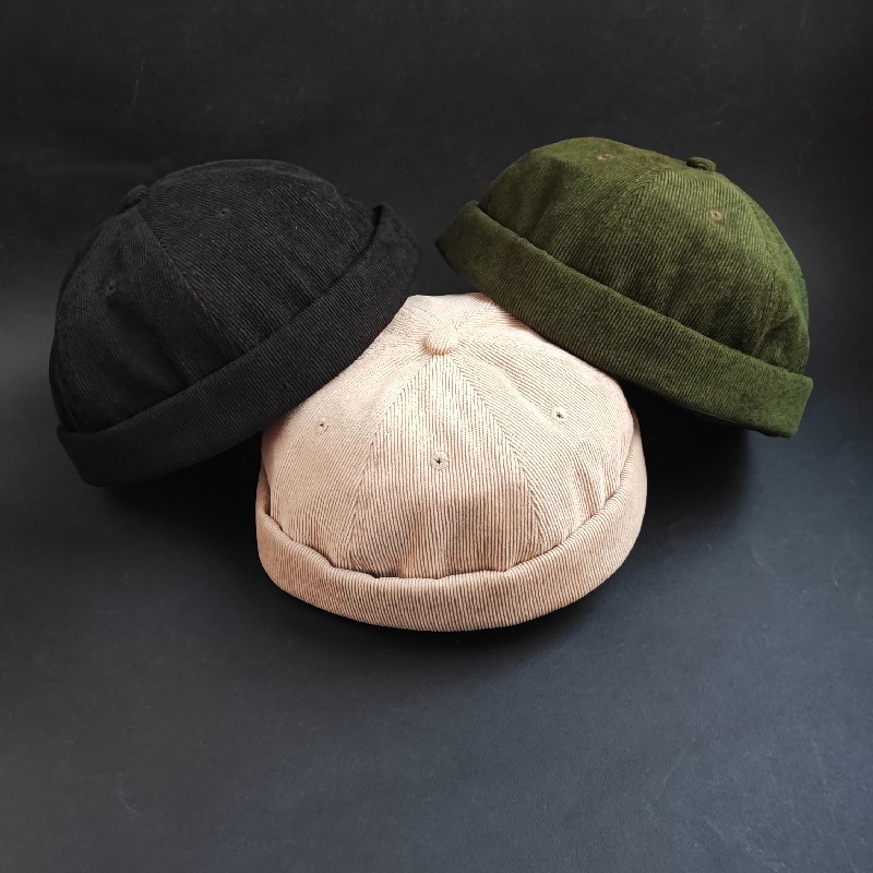 کلاه داکر مخمل کبریتی وارداتی | هنری و خاص