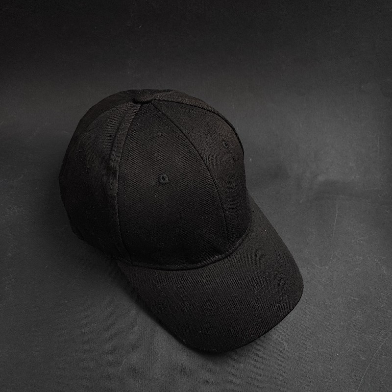 کلاه نقابدار ساده کتان مشکی  وارداتی