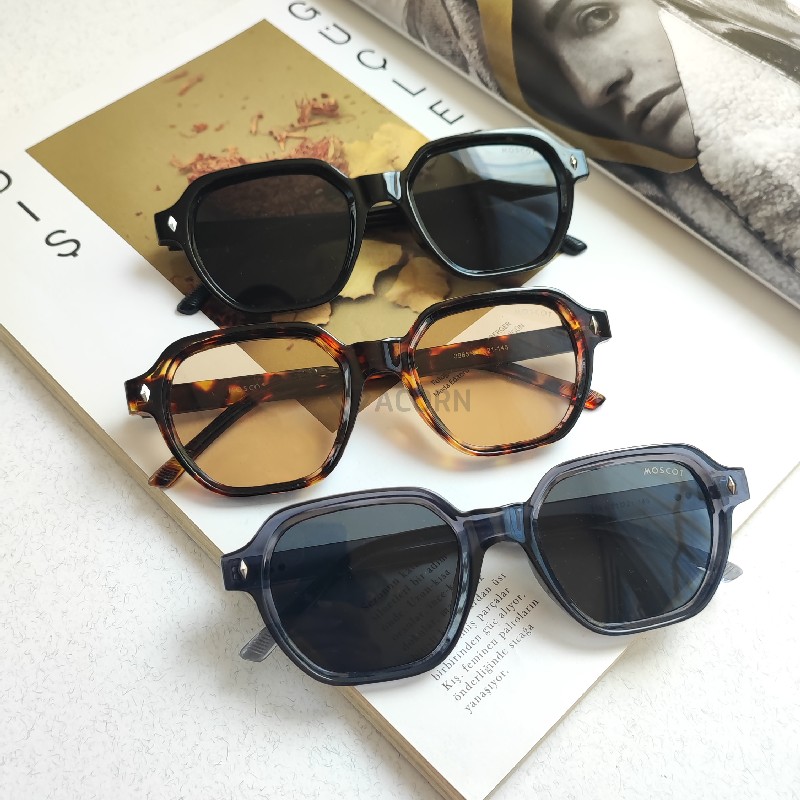 عینک آفتابی یونیسکس چندضلعی طرح Moscot UV400